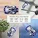 Force1 Gravity Defying RC Car - Remote Control Car for Floor or Wall Rechargeable Fast RC Car (Blue)