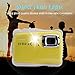Waterproof Kids Digital Camera, Underwater Action Camera with 2-Inch LCD 12MP HD Video Underwater Camcorder for Children Boys Girls Gift Toys (Yellow) …