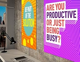 Office Posters Motivational Wall Art Decorative Inspirational