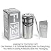 F-32 20 Oz. Stainless Steel Tumbler Premium Bundle - Sky Blue Pink Black White Colors - Stainless Straw + Cleaning Brush + Splash Proof Lid + Silver Gift Box + Manual