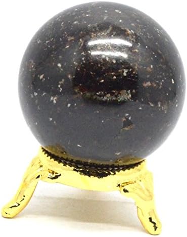 Real Garnet Gemstone Fine Quality Sphere Ball Metaphysical Sphere Ball (40mm Garnet)