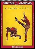Alabama Crimson Tide 2016 Vintage Football Calendar by 