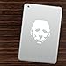 Michael Myers Mask - Multi-Use Vinyl Decal (Cars/Laptop/Home) - 5 x 5 - by The Vinyl Initiative