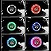 Car Tire Wheel Lights，4pcs Solar Car Wheel Tire Air Valve Cap Light with Motion Sensors Colorful LED Tire Light Gas Nozzle Cap Motion Sensors for Car Motorcycles Bicyclesthumb 1
