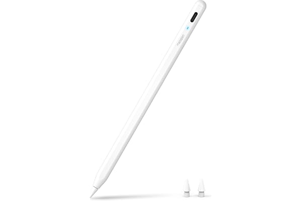 Metapen A8 iPad Pencil for Apple iPad 2018-2025, 4Min Fast Charge,Magnetic Attachment Stylus Pen for iPad 11/10/9/8/7/6th Gen