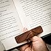 The PagePal Page Holder- American Made Walnut Thumb Bookmark - Novel Reading Accessories Gifts for Readers, Book Lovers Gifts, Bookworm Gifts, Book Accessories - Made in the USA (Regular)