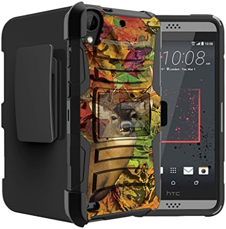 Untouchble Case for HTC Desire 530| HTC Desire 630 Deer Case [Heavy Duty Clip]- Shockproof Swivel Holster Case with Built in Kickstand - Autumn Deer Hunt