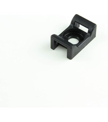 Lot De 25 Fixations Câble PANDUIT TMEH-S10-Q0 Nylon Noir Étanches - Neuf
