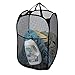 Simplized Popup Laundry Hamper - (1 & 2 Pack) Foldable Pop-up Mesh Hamper Dirty Clothes Basket with Carry Handles