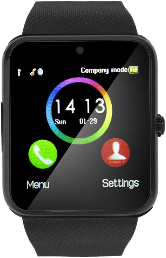 Bluetooth Smartwatch Roneberg Smart Watch Phone Call And Text With Touchscreen Camera Notification Sync Compatible For Android Ios Available In 4 Coulours Rg08 All Black Amazon Co Uk Electronics