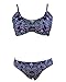 Chenghe Womens Bohemian Floral Spaghetti Strap Bikini