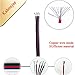 Kabenjee 5x 5pin RGBW/RGBWW LED Strip Light 10mm Wide Connection Cable,RGBW LED Stripe 17cm Long Converter Adapter Corner Connector to the Controller,Solderless Extension Connector Jumper(5 wire)