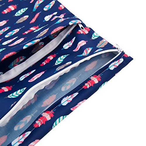 5 ALVABABY+Waterproof+Reusable+Zippered+Swimsuits