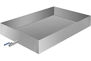 VBENLEM Maple Syrup Evaporator Pan 36x24x6 Inch Stainless Steel Maple Syrup Boiling Pan for Boiling Syrup