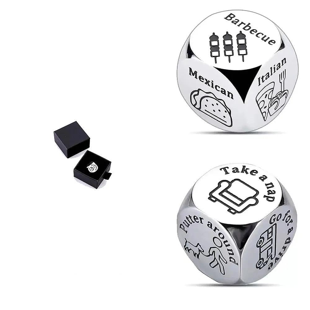 Retirement Decision Dice, Funny Activity Decider for Retirees, Novelty Gift for Men Women, Farewell Leaving Gift for Colleagues Boss Teachers
