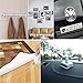 Multipurpose Double Sided Mounting Tape - Washable Traceless Clear Adhesive Tape - Household & Industrial Gel Tape (9.85 FT)
