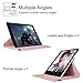 Fintie Apple iPad 2/3/4 Case - 360 Degree Rotating Stand Smart Case Cover for iPad with Retina Display (iPad 4th Generation), iPad 3 & iPad 2 (Automatic Wake/Sleep Feature) - Rose Gold