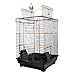 Kiko Kondo Playtop Bird Cage with Stand – 16″ W x 16″ D x 51″ H – Whitethumb 4