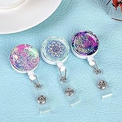 Retractable ID Badge Holder,Nurse Badge Reels with