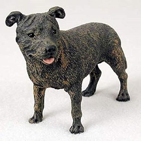 staffordshire bull terrier ornaments figurines