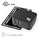 iXCC UL Certified 2 Port Wall Charger, 24W/4.8A Optimal Dual USB Charging Port Universal Charger Adapter for iPhone 7 / 6s Plus, iPad Air Mini 3, Galaxy S Note Series, LG, Nexus, HTC and More - Black