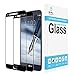 [2-PACK] MP-MALL For LG Stylo 3 Plus Screen Protector [Tempered Glass] [Full Cover] with Lifetime Replacement Warranty - Black