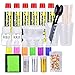Slime Kit Lab Jumbo DIY 6 Batches of Includes Ingredients and Supplies for 6 Different Batches of, Glow In The Dark, Neon colors
