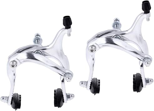 Almencla Travão Lateral Ajustável Com Freio Dianteiro Para Bicicleta Para Serviço Pesado De 2 Pacotes 61-79 Mm Para Ciclismo