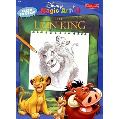 Buy ديزني #39;ق كيفية رسم الأسد الملك (كيفية رسم سلسلة) غلاف عادي