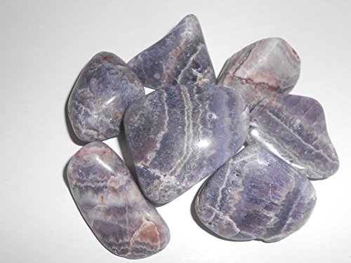 Rock Tumbler Gem Refill Kit Mexican Amethyst Lace Agate Rough 8 oz by Mexico Nature