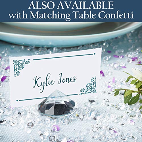 5 Diamond+Acrylic+Holders+Wedding+Decorations