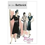BUTTERICK PATTERNS B5281 Misses' Dress and Belt, Size AA (6-8-10-12)