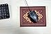 Oriental Rug Mouse Pad, Floral Computer Mouse Persian Carpet Office Gifts Rug Mat