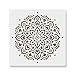 Mandala Art Stencils - Wall & Template, 5-Piece Set