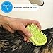 Dasksha DSGX Brush-Best Bathing Tool for Dogs – Soft Silicone Bristles Give Pet Gentle Massage, Acrylic