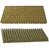 Grodan A-OK 1"x1" Sheet of 200 Rockwool / Stonewool Starter Cubes for Cuttings, Cloning, Plant Propagation, and Seed Starting