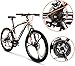 Outroad Mountain Bike 26in 21 Speed 3 Spoke Commuter Bicycle(Orange)thumb 2