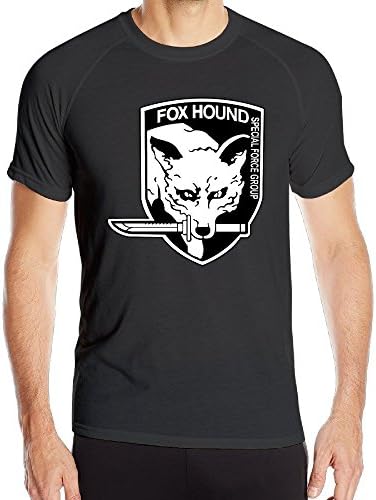 Men's Metal Gear Solid Foxhound Logo Short-Sleeve Tech T-Shirt