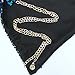 Play Tailor Mermaid Sequin Rave Hood Magic Reversible Sequins Party Bling Hat(15.7
