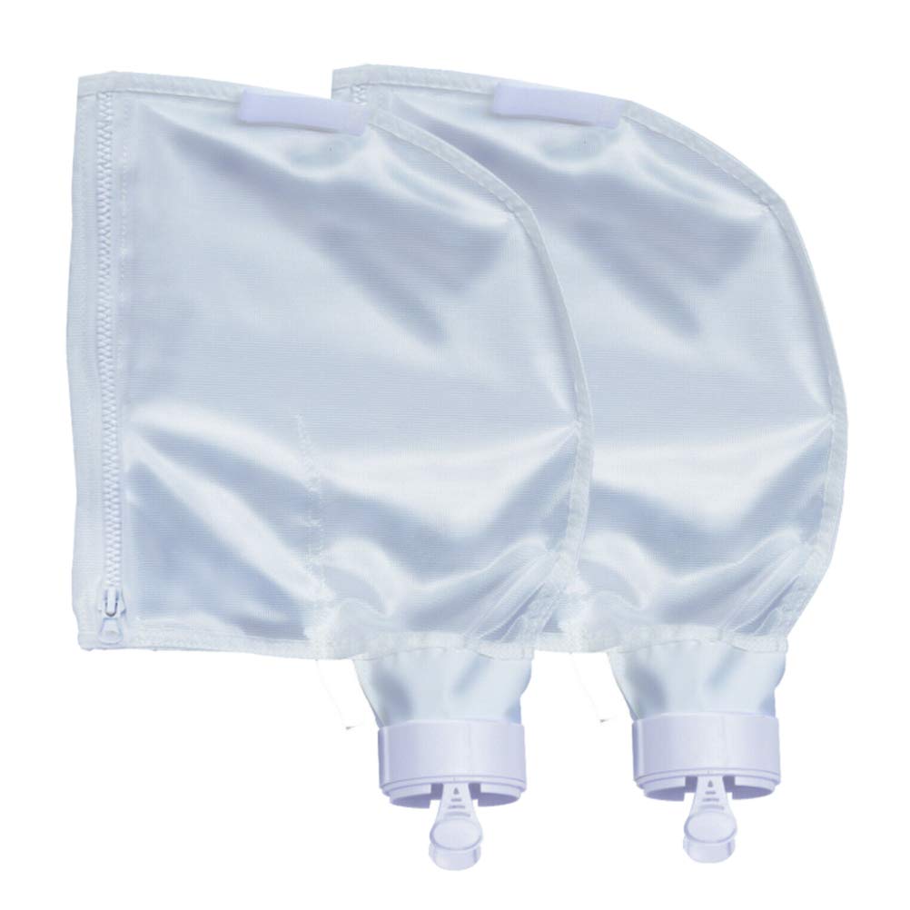 BSTCAR 2 Pack Pool Cleaner Filter Bags, Nylon Mesh Zippered Pouch Pool Cleaner Replacement Bag Pool Filter Bags for Polaris 280 480