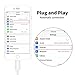 Upgrow Lightning to RJ45 Ethernet Adapter LAN Wired Network Adapter for iPhone and iPad Support iOS 10.01-11.2.7, Plug and Play High Speed Ethernet Connector (Aluminum Silver)