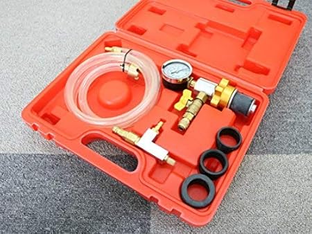 Amazon ラジエーター ラジエター 冷却水注入 クーラントチャージャー 真空引き エア抜き 交換 エアー工具 6点セット ラジエーター 車 バイク