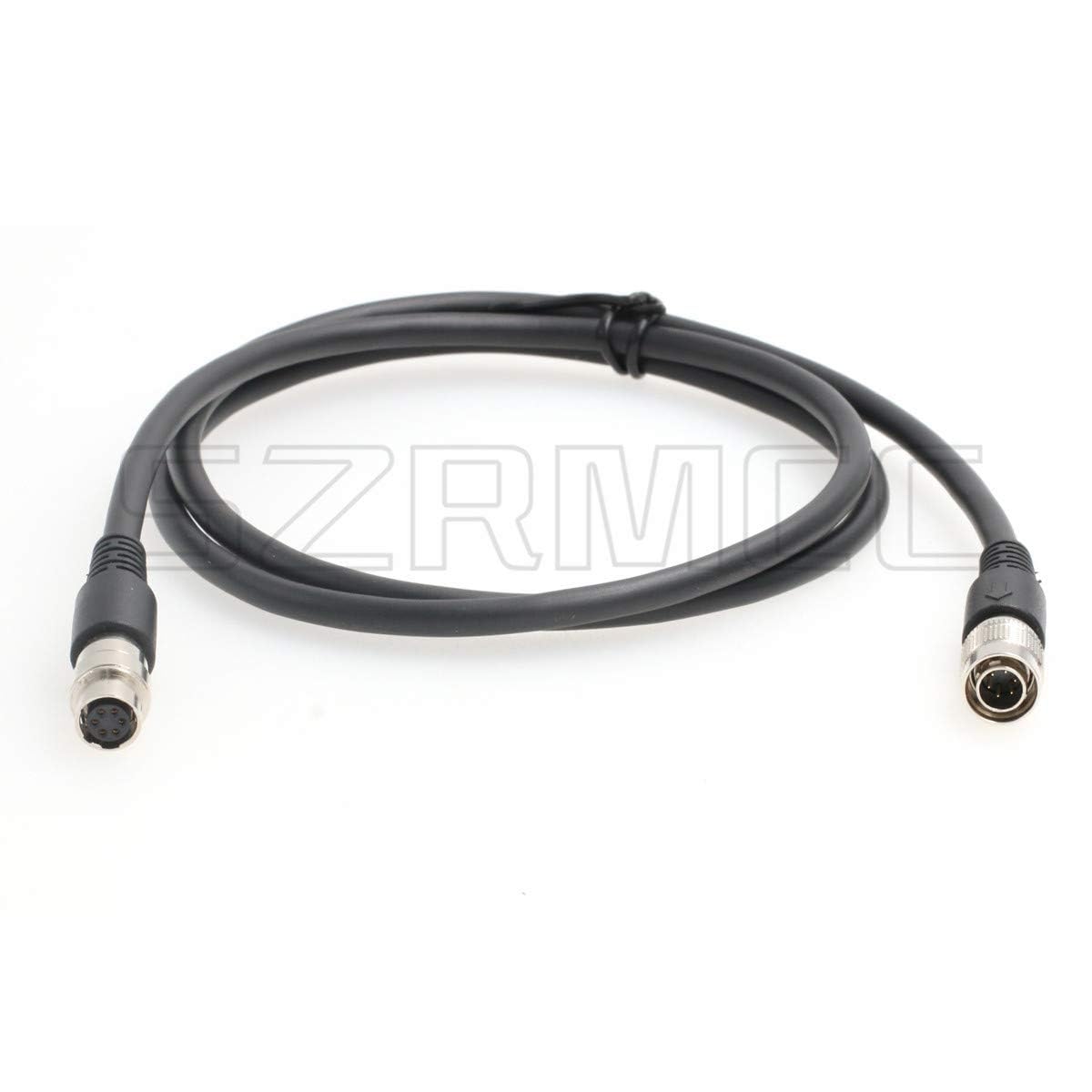 SZRMCC Hirose 6 Pin Male to 6 Pin Female Extension Cable for Industrial Camera HR10A-7J-6S (3m)