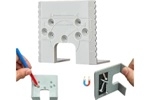 The Easy Hinge Mate - Door Jamb Jig for Accurate Mortise and Hinge Cutting,Adjustable Door Jamb Guide Magnetic Locking, Preci