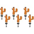 Frezon 6PCS Fuel Injectors Fit For Toyota # 23250-0P100, 23209-09330, 23209-31130, 2320909330, 2320931130, FJ1405, 2320939325, 23209-39325, 23250-09330, 23250-31130, 2325009330, 2325031130, 2325039325