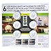 Capstone 6 LED Wireless Puck Lights with Remote Control, White