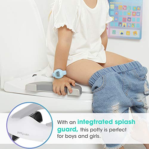 PottyWin Portable Potty Seat for Toddlers Soft, PU Cushioned Kids