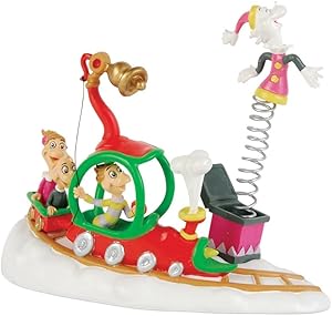 Department 56 Grinch Village Who's with Their Toys Figur