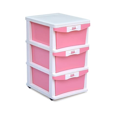Nilkamal Chester 23 Series Plastic Three Drawer Cabinet