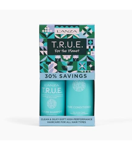 Amazon.com: L'ANZA T.R.U.E. Duo Hair Kit, Clean Shampoo & Pure